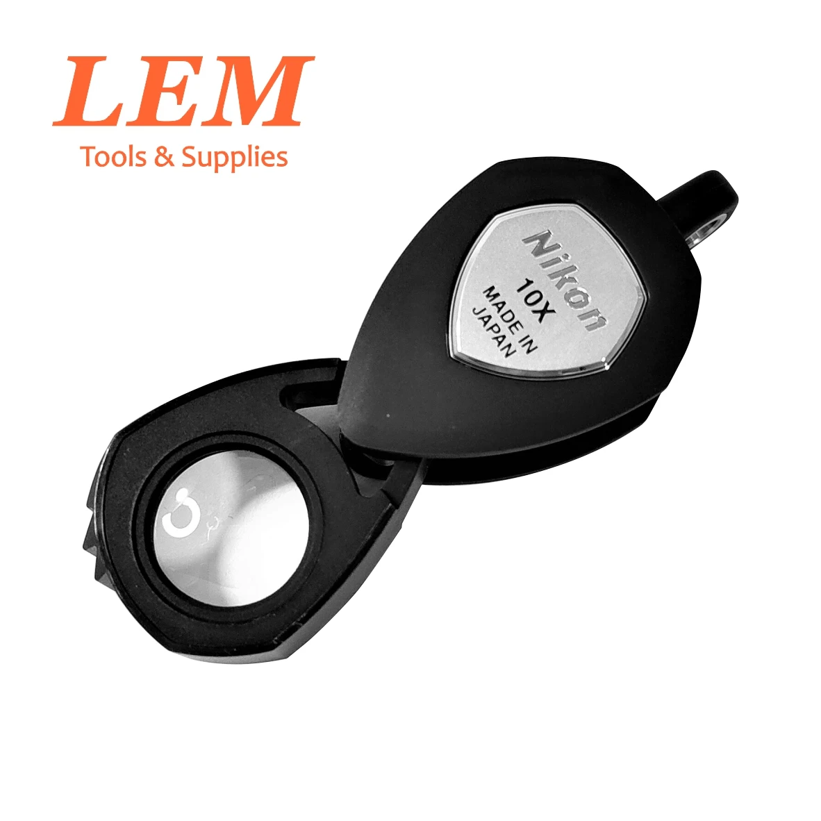 

Original NIKON Jewelry Loupe 10x Diamond Handheld Magnifier Pocket Lens Numismatic Coin Antique Gemstone Identification Tools