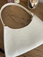Bolso de compras exquisito para mujer, bolsos grandes de hombro informales Retro, bolso de mano con cadena de Color sólido de cuero para mujer 2020