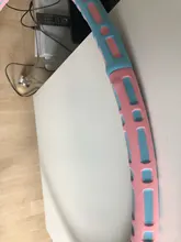 Aros deportivos para Fitness, herramienta de gimnasio, tubo de acero inoxidable, espuma gruesa elástica, desmontable, amigable con la piel, cintura, Círculo de Hoola para pérdida de peso