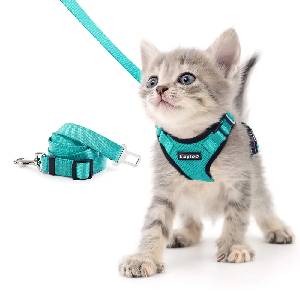 Kitten Harness Pet Supplies BINGPET And Leash Escape Proof