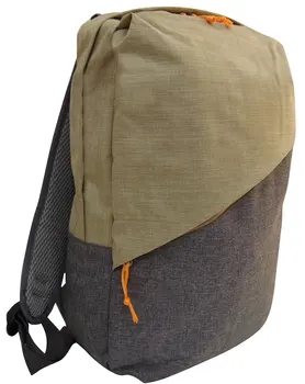 

Multifunction backpack padded beige-grigio