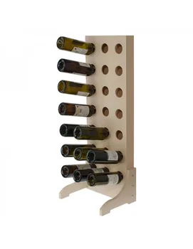 

Botellero 21 botellas en Madera Blanca