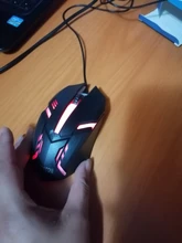 S1 USB Wired Gaming Mouse 7 Colors LED Backlight Ergonomics Gamer Mouse Flank Cable Optical