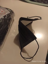 50-400 Uds desechables máscara no tejida 3 capas filtro Anti polvo Smog transpirable gasa máscara negro adulto cara boca máscaras