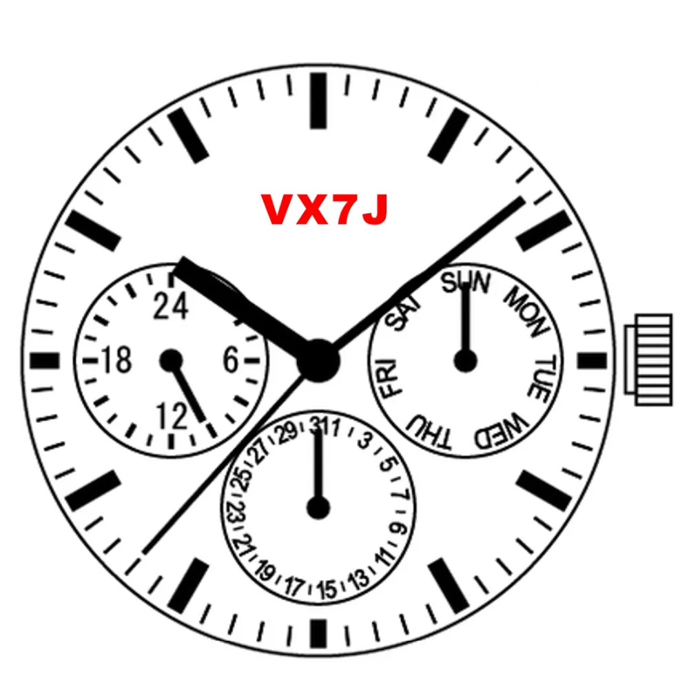 come4buy.com Watch Movement EPSON VX7J movement