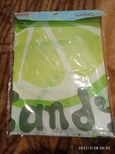 Semi transparente a prueba de agua Anti-delantal resistente al aceite de fruta de impresión breve adultos delantal de cocina para hornear accesorios de cocina delantal babero