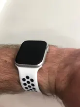 Solo bucle para reloj Apple Watch banda 44mm 40mm, 42mm, 38mm transpirable elástico de la correa banda pulsera de silicona iWatch Serie 3 4 5 SE 6 Correa
