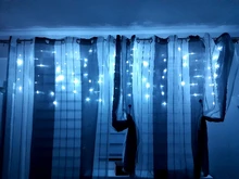 Led-String-Lights Christmas-Snowflakes Holiday Party Waterproof Connectable Wave