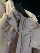 Down-Jacket SEMIR Winter Women Outwear Hooded Long New Waist for Fur-Collar Loose Young-Girl