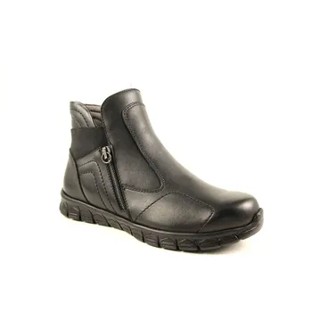 

Forelli Women Halluks Boots Black Genuine Leather 61055 Türkiye'de Manufactured Sneaker Slipper Sandal Anatomical Shoes Expert