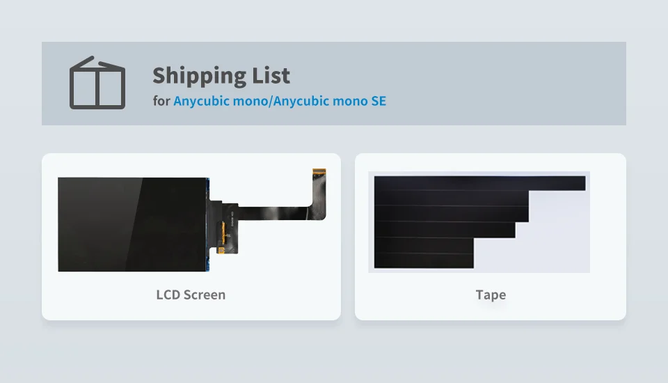 Schermo LCD Ricambio Anycubic Photon Mono/Mono SE - 6,08 Pollici, Risoluzione 1620x2560, MIPI-4 Lane - Alta Precisione - Foto 11