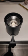 Track-Light Spotlight-Lamp Rail Window-Display-Lighting Fixture-Shop Aluminum LED 220V
