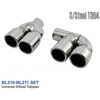 

Exhaust tails double