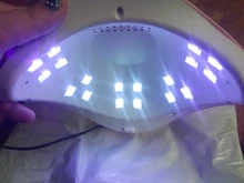 Secador de uñas de Gel UV, lámpara para secado de esmalte para manicura, 54W, 18 Uds.