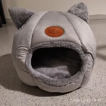 Deep Sleep Comfort in Winter Cat Bed little Mat Basket for Cat‘s House Products Pets