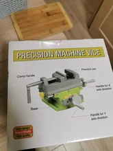 Worktable Drilling Bench-Alunimun Cross-Slide-Vise ALLSOME for HT2878 Alloy-Body 3inch