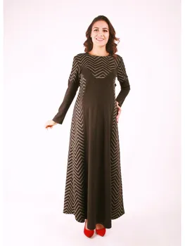 

Maternity Emboss Pattern Steel Dress