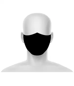 

Mask facial hair towels reusable diapers antibacterial protection and sport.. BLACK