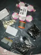 Tapón de pesca flotador, Gel de sílice transparente, tapón de goma blanco, línea de peces, grano ovalado espacial resistente, 5 grupos, 40 Uds., 7 + 1