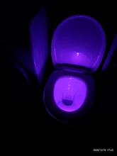 Changeable-Lamp Toilet-Bowl Wc-Light Battery-Powered Motion-Sensor LED 8-Colors Child