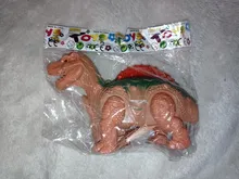 Dinosaurio eléctrico que camina, juguete de dinosaurios brillantes con sonido, modelo de animales para niños, regalo interactivo