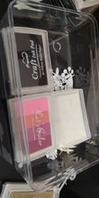 InkPad 23 colores lindo a la moda a base de aceite para manualidades DIY sellos de goma para almohadilla de tinta tela papel de madera regalo de boda huella dactilar