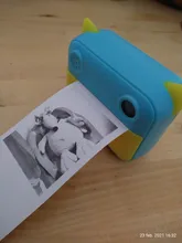 Cámara de impresión instantánea para niños, cámara de 16/32GB con impresión Instax para regalo de cumpleaños, 1080P, con papel fotográfico térmico, cámara de juguete