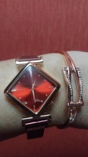 Reloj de cuarzo de lujo para mujer, creativo, sencillo, malla de acero, reloj nuevo, pulsera, femenino