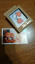 40 unids/lote corazón Mini Lomo tarjeta de felicitación tarjeta postal de cumpleaños Sobre Carta juego de tarjetas de regalo Kawaii papelería Papeleria