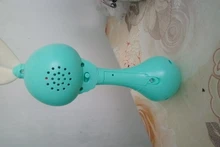 Destellos musicales para bebés, sonajero mordedor, juguetes con campanas de mano de conejo, mordedor móvil para bebés, chupete de lágrimas para bebés, juguetes educativos para edades tempranas de 0 a 12M