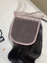 Melodie 28 30 32 pulgadas onda del cuerpo mechones con cierre brasileño de la Virgen del pelo humano Frontal agua mechones y 4X4 cierre