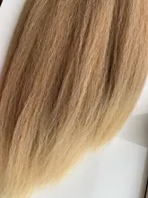 Nature Hair Weave 26Inch Synthetic Hair Extensions Yaki Straight Hair Bundles Ombre Brown Kinky Curly Hair Bundles Free Shipping
