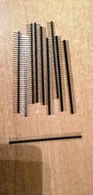 Header-Connector-Strip Breakable-Pin 40-Pin Female Arduino Single-Row Black for 1x40