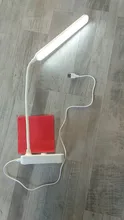 Desk-Lamp Reading-Light Dimmable Eye-Protection Study Usb-Charging Folding Touch-Switch