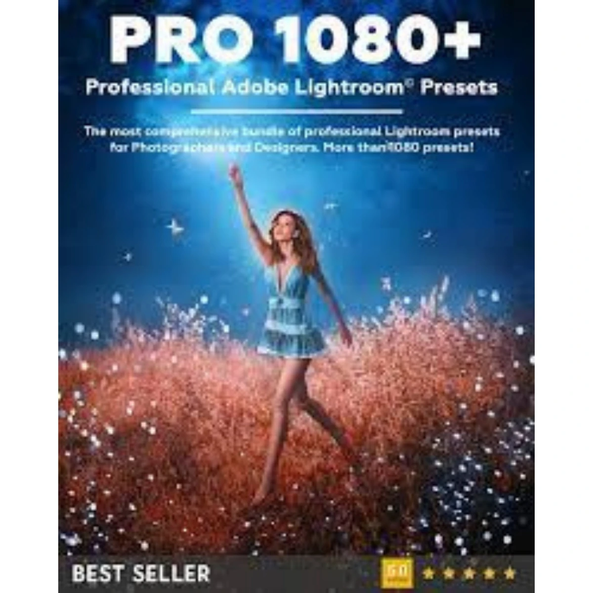 Paquete completo de Presets de sala de luz, profesional, 1080 +
