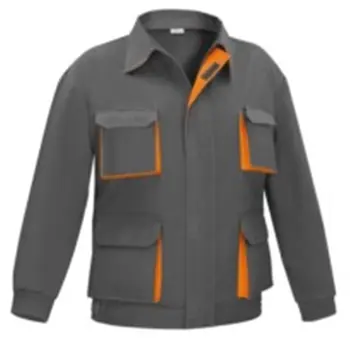 

WINDBREAKER COTTON MULTIBOL BICOLOR GRAY/NARANJAANJA CHARGE T54