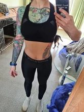 VEQKING-Sujetador deportivo transpirable para mujer, Top con relleno a prueba de golpes, para gimnasio, correr, Fitness, Yoga