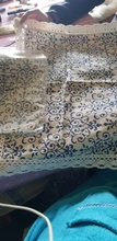 Lace Tablecloth Linen Blue Chinese Cotton White And Porcelain WINLIFE Dust-Proof Classical