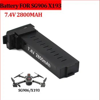 

SG906 RC Drone Battery 7.4V 2800mAh replacement rechargeable Li-Po battery extra Lithium Battery spare parts accessories