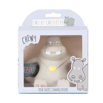 

Cheeky Chompers 200 hippo game teething chewable soother and teether