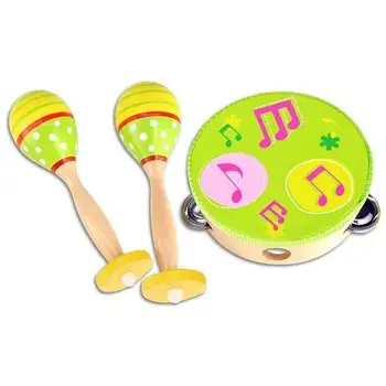 

Musical Set consisting of 1 tambourine with 8 Piattelli, 2 Maracas. Tambourine: Ø 15 Cm Maracas: 20 Cm - Mxw0510Bontempi15.3