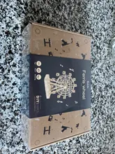 Robotime-noria giratoria 3D de madera, bloques de construcción en miniatura, Kits de montaje, juguete para regalo para niños y adultos, TGN01, 232 Uds.