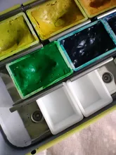 Mini caja vacía de 6/12/24/36/48 Uds. Para acuarelas, para artistas, estudiantes y principiantes