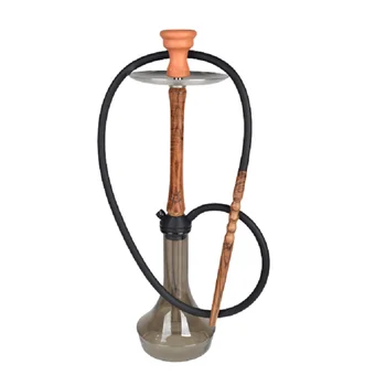 

Hookah Wood set, bowl, flask, mine, hose and mouthpiece for hookah