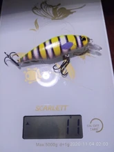 Minnow Fishing-Lures Bass-Tackle Crankbait 3d-Eyes Hard-Pesca 90mm 11g Artificial 1pcs