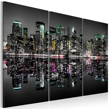 

Table-contrast color-skyscrapers in NY-60x40