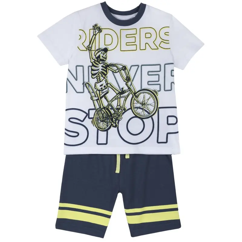 T shirt and shorts set Chicco size 098 print font b bike b font multicolor