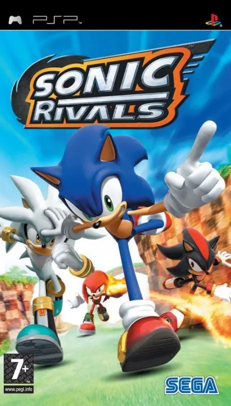 Видеоигра Sonic Rivals Essentials (PSP) USED Б/У | Электроника