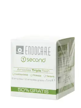 

Endocare 1 second triple flash ampoules 4 ampoules luminosity, firmness and tersura