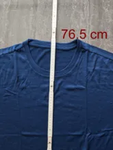 Camiseta de lana merina para hombre, camisa de lana de capa Base, 100%, 2021 gramos, transpirable, Anti-olor, talla S-XXL, 170